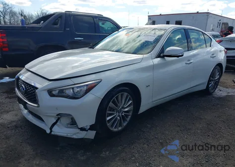 2018 Infiniti Q50 3.0T Luxe из США, поврежденный, VIN JN1EV7ARXJM435621